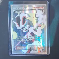 Pokemon TCG Korrina 111/111 XY Furious Fists Ultra Rare Full Art Holo ENG 2014 - Image 1