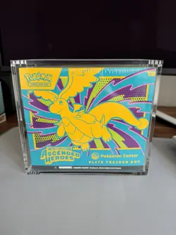 Pokemon TCG Mega Evolution: Ascended Heroes Pokemon Center ETB | + Acrylic Case - Image 1