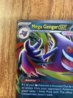 Pokemon TCG Mega Gengar EX 073 Black Star Promo Mega Moonlit Tin - Image 2