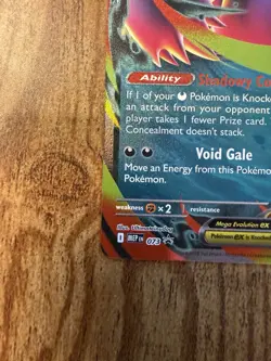 Pokemon TCG Mega Gengar EX 073 Black Star Promo Mega Moonlit Tin - Image 5