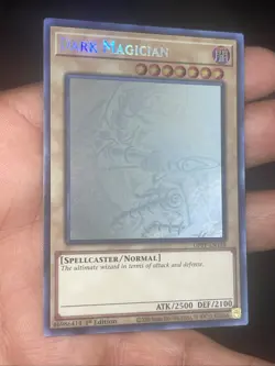 Yu-Gi-Oh Dark Magician GFTP-EN128 Ghost Rare 1st Edition Light Play Condition - Image 1
