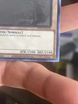Yu-Gi-Oh Dark Magician GFTP-EN128 Ghost Rare 1st Edition Light Play Condition - Image 5