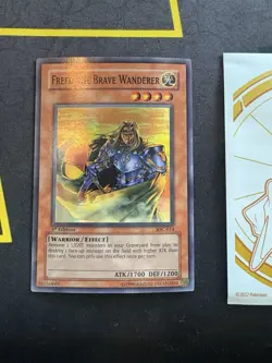 Yu-Gi-Oh Freed the Brave Wanderer IOC-014 1st Edition Super Rare 090💎NM💎 - Image 1