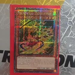 Yu-Gi-Oh! Speedroid Terrortop MP17-EN020 Secret Rare Foil 1st Ed Konami - Image 1