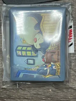 Pokemon x Van Gogh Museum Munchlax & Snorlax Bedroom Card Sleeves (65 Sleeves) - Image 1