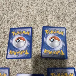 Nintendo Pokemon TCG Jolteon Vaporeon Quagsire Eevee English 5 Card Lot - Image 5