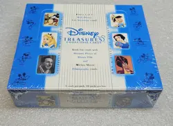 2003 UD Disney Treasures Collectible Cards Factory Sealed Booster Box - Image 1