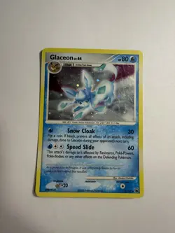 MP Glaceon 5/100 Holo Majestic Dawn Diamond Pearl Pokemon card English - Image 1