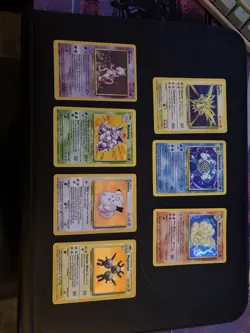 WOTC Pokemon TCG Base Set Unlimited Holo Lot 7 CARDS TOTAL - Image 5
