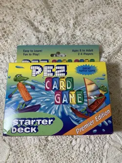 PEZ Card Game Starter Deck Premier Edition New Sealed - Image 1