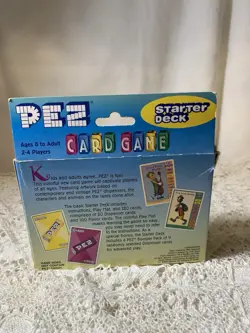PEZ Card Game Starter Deck Premier Edition New Sealed - Image 3