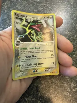 Lot 4 Pokemon Card Lot – Rayquaza, Deoxys, Glaceon, Kabutops & More - Image 2
