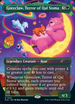 1x Goreclaw, Terror of Qal Sisma - Foil Near Mint MTG Magic - Kid Icarus - - Image 1
