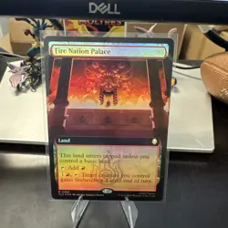 MTG Avatar: The Last Airbender - Fire Nation Palace #389 - Extended Art Foil Fre - Image 1