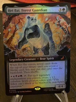 Hei Bai, Forest Guardian (Extended Art) 205 Foil M Avatar: The Last Airbender: - Image 1