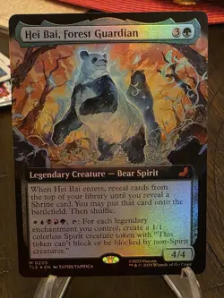 Hei Bai, Forest Guardian (Extended Art) 205 Foil M Avatar: The Last Airbender: - Image 2