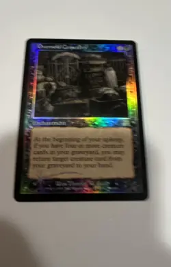 Oversold Cemetery MTG Onslaught Foil - Image 1