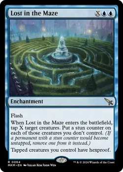 4x Lost in the Maze NM-Mint, English Murders at Karlov Manor MTG Magic - Image 1