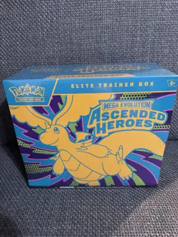 Pokemon TCG Mega Evolution Ascended Heroes Elite Trainer Box 9 Packs English - Image 1