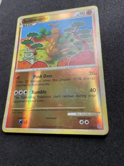 Sudowoodo 9/95 HGSS Unleashed **LP** Reverse Holo Rare Pokemon 2010 - Image 4