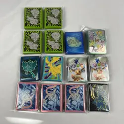 Pokemon TCG Various Sets ETB Deck Sleeves Sealed (Lot Of 14) - Image 1