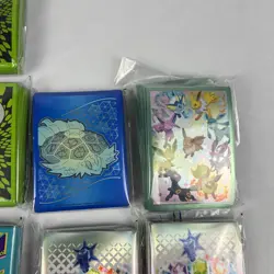Pokemon TCG Various Sets ETB Deck Sleeves Sealed (Lot Of 14) - Image 5