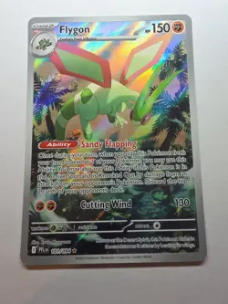 Flygon 101/094 Pokemon TCG Phantasmal Flames Illustration Rare NM - Image 1