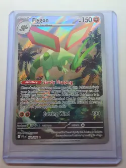 Flygon 101/094 Pokemon TCG Phantasmal Flames Illustration Rare NM - Image 3