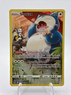 2022 Pokemon—Snorlax #TG10/TG30 Lost Origin Trainer Gallery—Ultra Rare Foil - Image 1
