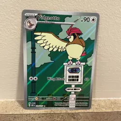 Pidgeotto 208/197 - Holo Illustration Rare Obsidian Flames - Pokemon 2023 - NM - Image 1