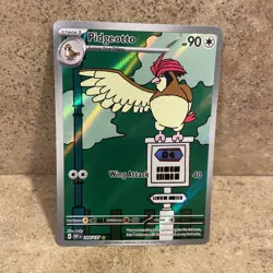 Pidgeotto 208/197 - Holo Illustration Rare Obsidian Flames - Pokemon 2023 - NM - Image 2