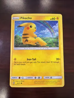 Pikachu - 28/73 (General Mills) Promo Sun & Moon Pokemon MP-LP - Image 1