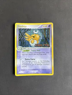 Pokemon TCG Shedinja EX Deoxys 14/107 Reverse Holo Holo Rare 2005 - MP+ - Image 1