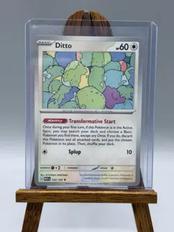 Pokemon 151 - 132/165 Ditto (NON HOLO) Deck Exclusive - Image 1