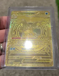 Pokemon TCG Mega Greninja 122/086 Gold Hyper Rare Holo Mint - Image 2