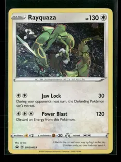 Rayquaza SWSH029 Holo Sword & Shield Promo NM/M Pokemon - Image 1