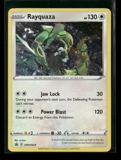 Rayquaza SWSH029 Holo Sword & Shield Promo NM/M Pokemon - Image 1
