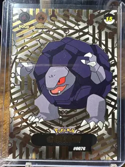 2024 Pokemon Crystal Card Collection #15 Shadow Golem Gold Box Hit NM - Image 1