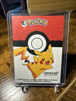 2024 Pokemon Crystal Card Collection #15 Shadow Golem Gold Box Hit NM - Image 4