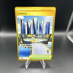 Pokemon TCG SV10 Destined Rivals Levincia 244/182 Hyper Rare Holo Eng - Image 1