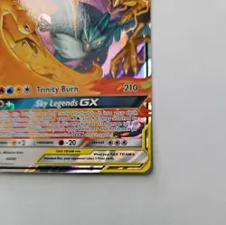 Pokemon Hidden Fates Holo Rare Moltres Zapdos Articuno GX Tag Team 44/68 - Image 5