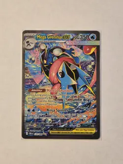 Mega Greninja ex SIR 116/086 Chaos Rising Special Illustration Rare Pokemon - Image 1