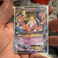 The Pokemon Company M Alakazam EX Ultra Rare Full Art Holo Fates Collide 26/124 - Image 1