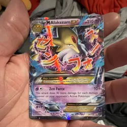 The Pokemon Company M Alakazam EX Ultra Rare Full Art Holo Fates Collide 26/124 - Image 2