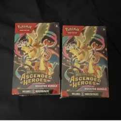 Pokemon TCG Mega Evolution Ascended Heroes Booster Bundle Box Lot 2 (6pk) - Image 1