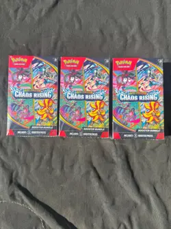 Pokemon TCG Mega Evolution Chaos Rising Booster Bundle - 16 Packs !!! - Image 1