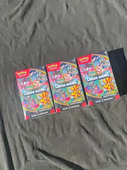 Pokemon TCG Mega Evolution Chaos Rising Booster Bundle - 16 Packs !!! - Image 3