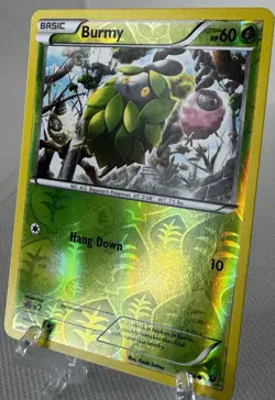 Pokemon TCG Burmy Fates Collide 2/124 Reverse Holo Common - Image 1