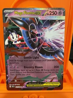 Mega Floette ex 35/86 Double Rare Pokemon Chaos Rising ME04 NM - Image 1