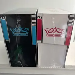 Pokemon Scarlet Violet Black Bolt ETB and White Flare ETB Set New and Sealed - Image 3